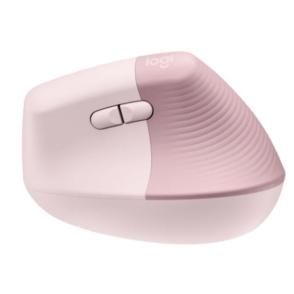 Chuột công thái học không dây Logitech Lift Vertical - Pink