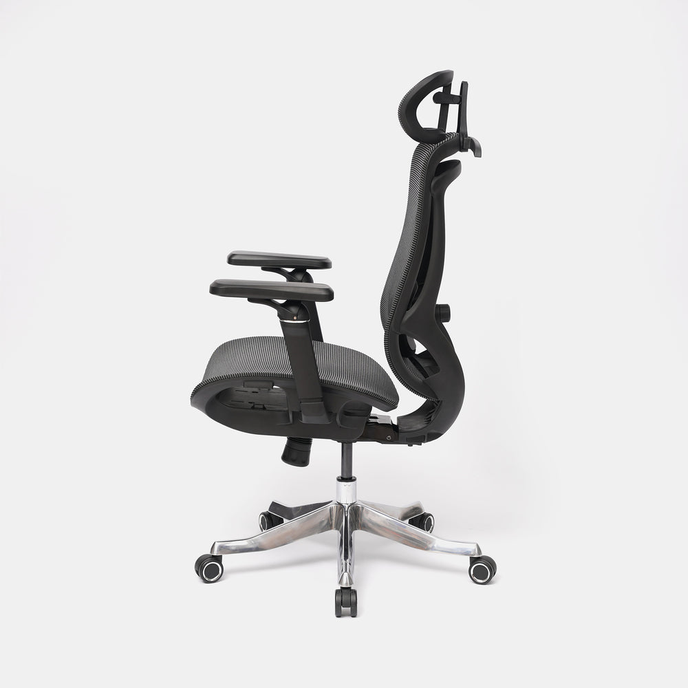Ghế công thái học HyperWork Airy Pro OC04 - Kê tay 6D, Tựa đầu & Tựa lưng 2D (Hàng Chính Hãng)