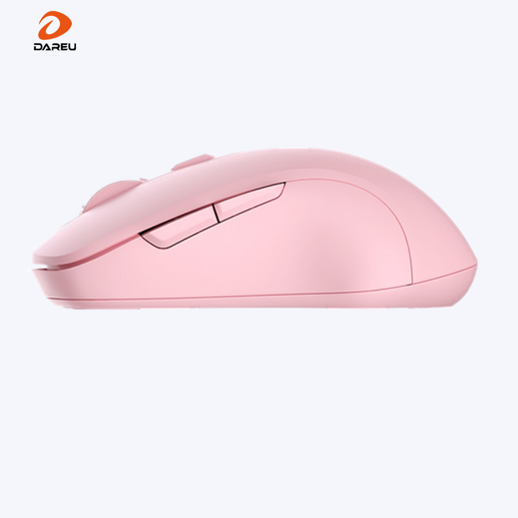 Chuột không dây DAREU LM115G Black / White / Pink