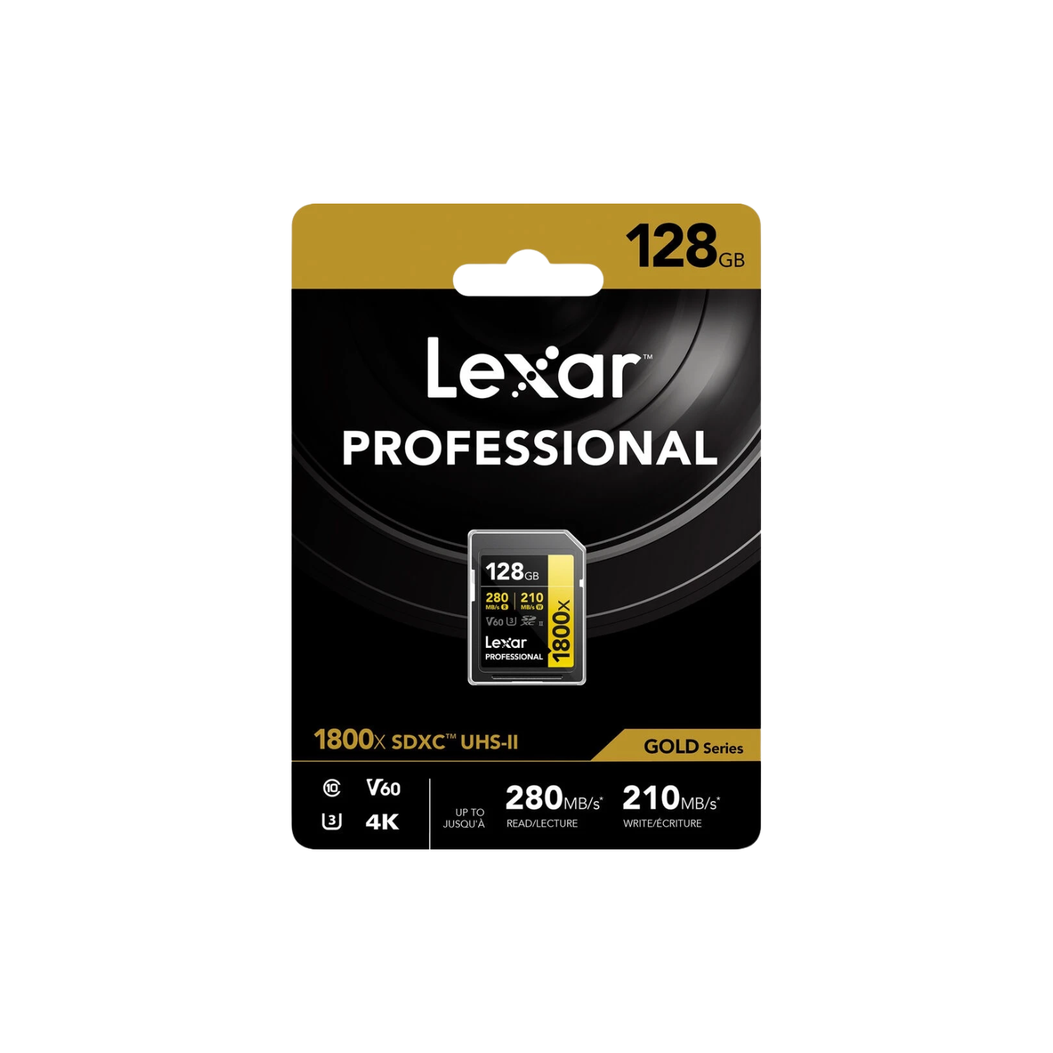 Thẻ nhớ Lexar SDXC Professional 1800x UHS-II U3 V60, 64GB / 128GB / 256GB