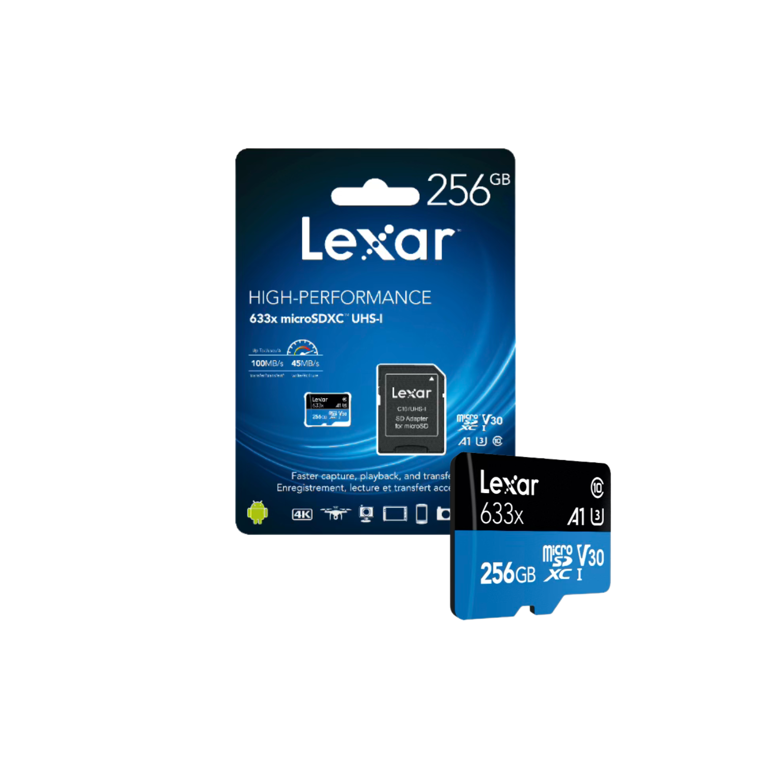 Thẻ Nhớ MicroSD LEXAR 633X 256GB / 512GB