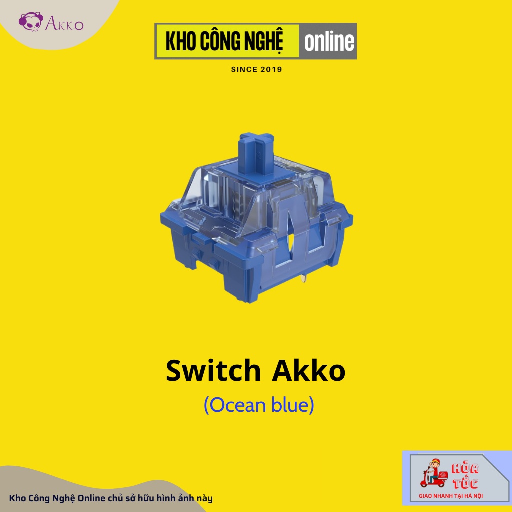 [Chính hãng] Switch lẻ thay nóng cho bàn phím cơ AKKO CS switch| Jelly switch & TTC switch - Hàng mới 100%
