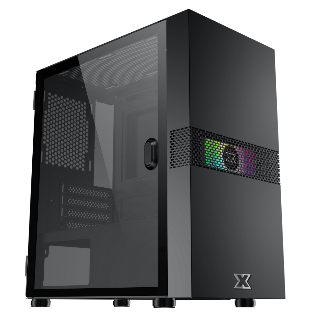 Vỏ Case XIGMATEK FADIL 1F (EN47970) - M-ATX, 1 SIDE TEMPERED GLASS, 1 FAN X20F (Hàng Chính Hãng)