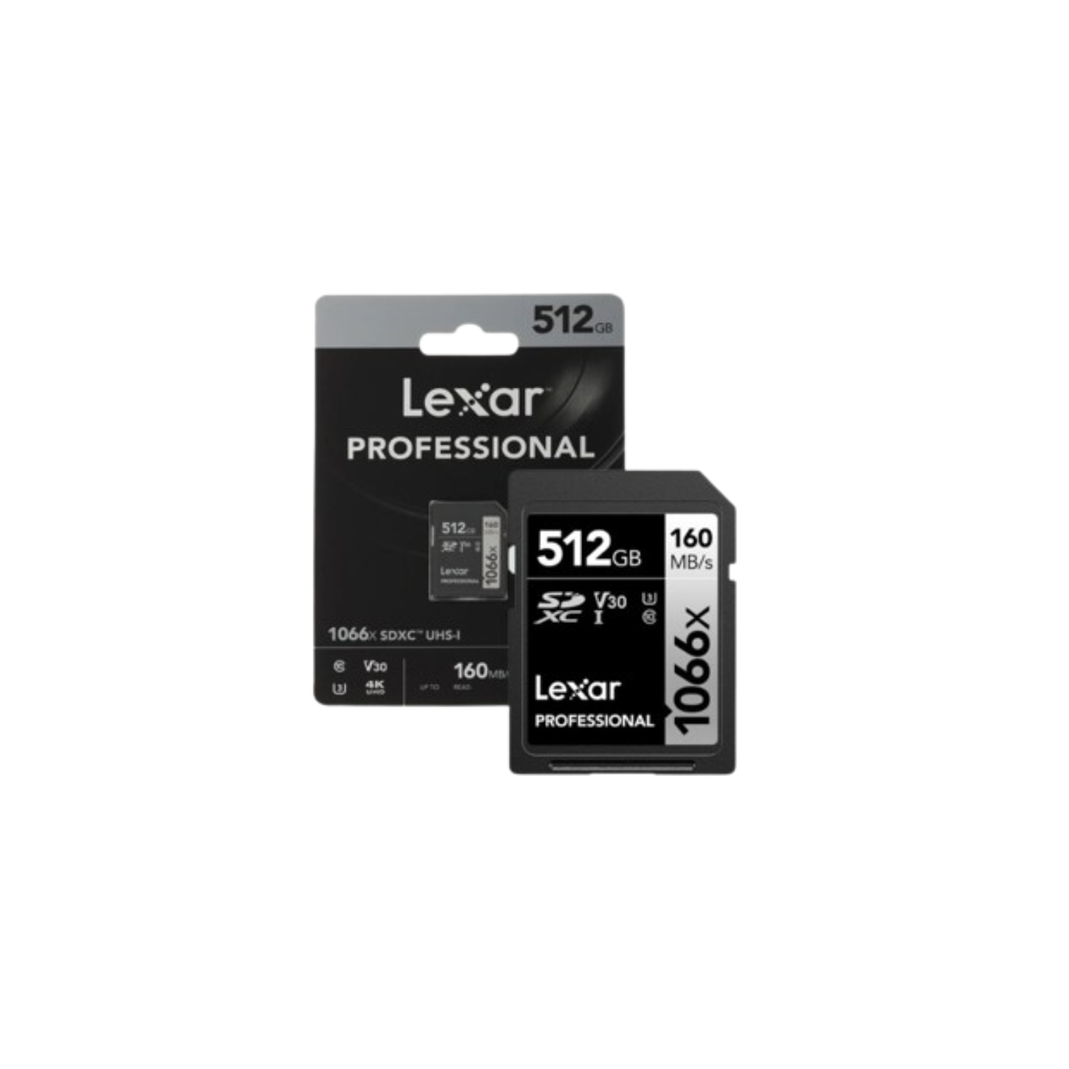 Thẻ nhớ SD Lexar Profes 1066x SDXC UHS-I U3 V30, 512GB/ 1TB