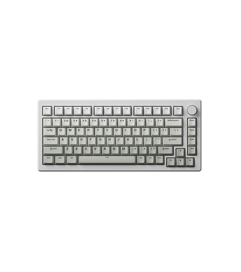 Bộ Keycap AKKO Cool Gray (PBT Double-Shot / Cherry profile / 132 nút)
