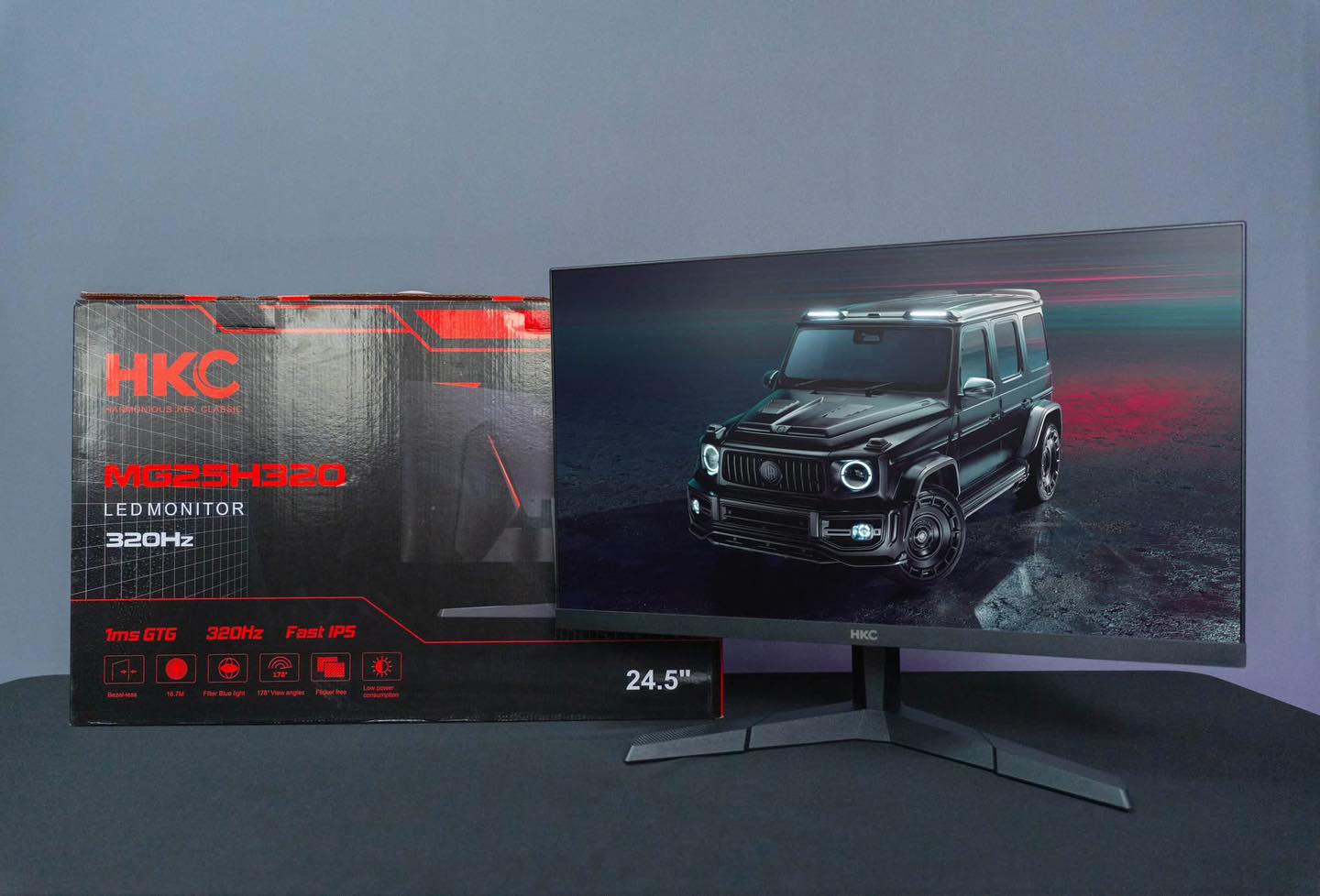 Màn Hình Phẳng Gaming HKC MG25H320 Fast IPS 320Hz
