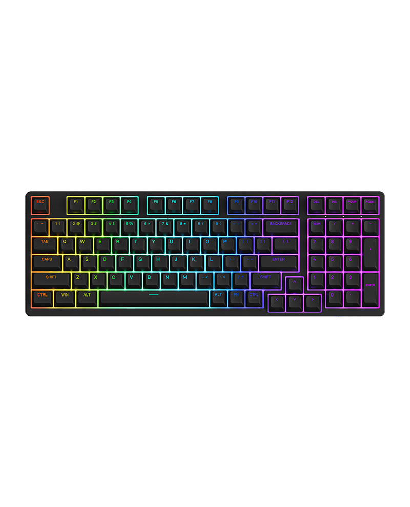 Bàn phím cơ AKKO 3098B Plus (Multimodes / RGB / Gasket mount)