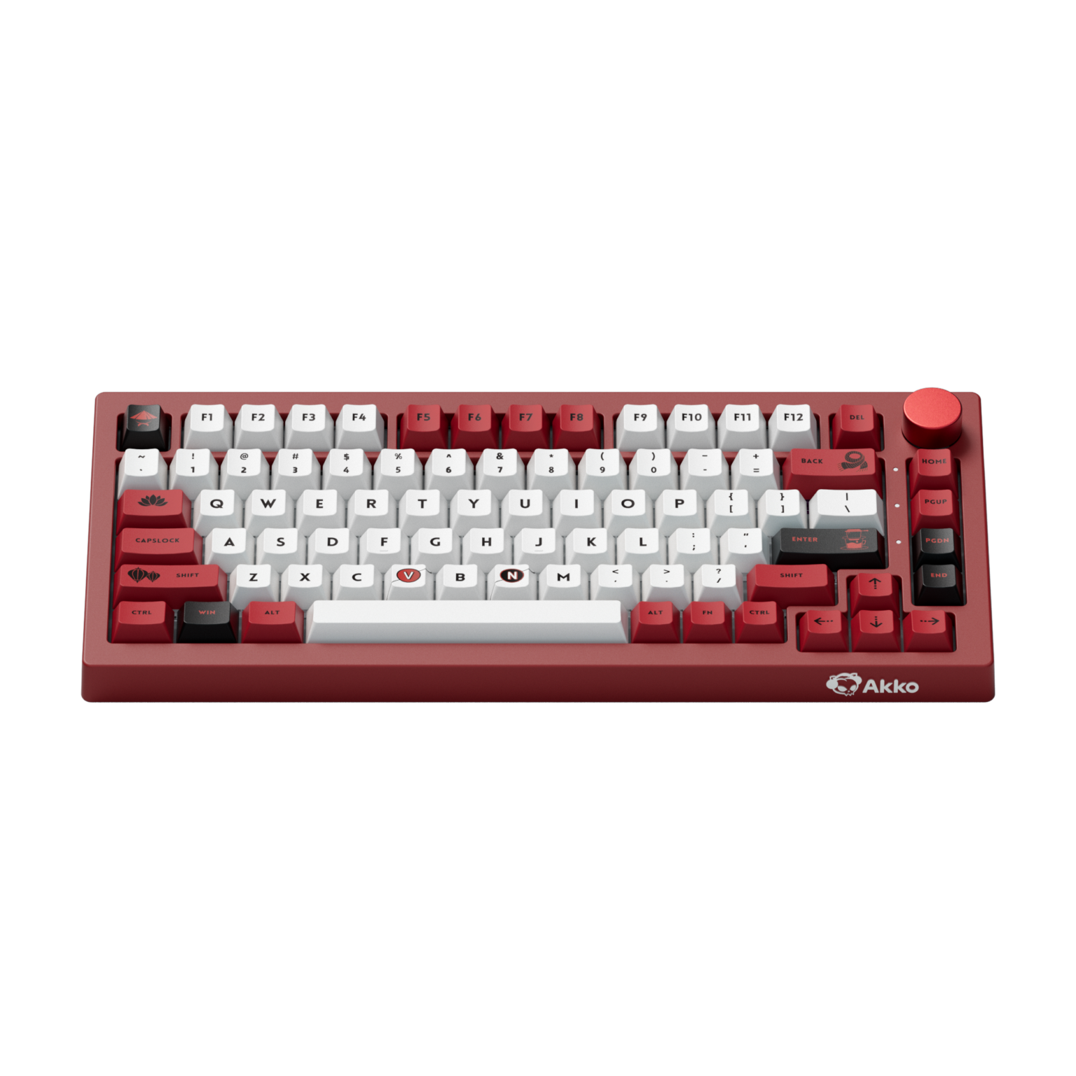 Bàn phím cơ AKKO 5075B Plus Red World Tour Viet Nam