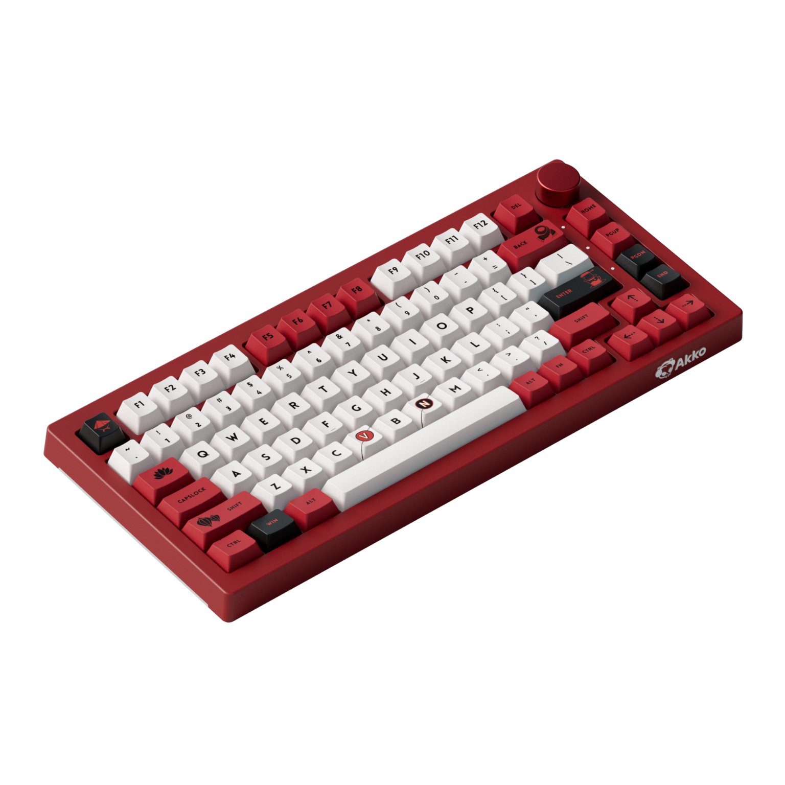 Bàn phím cơ AKKO 5075B Plus Red World Tour Viet Nam