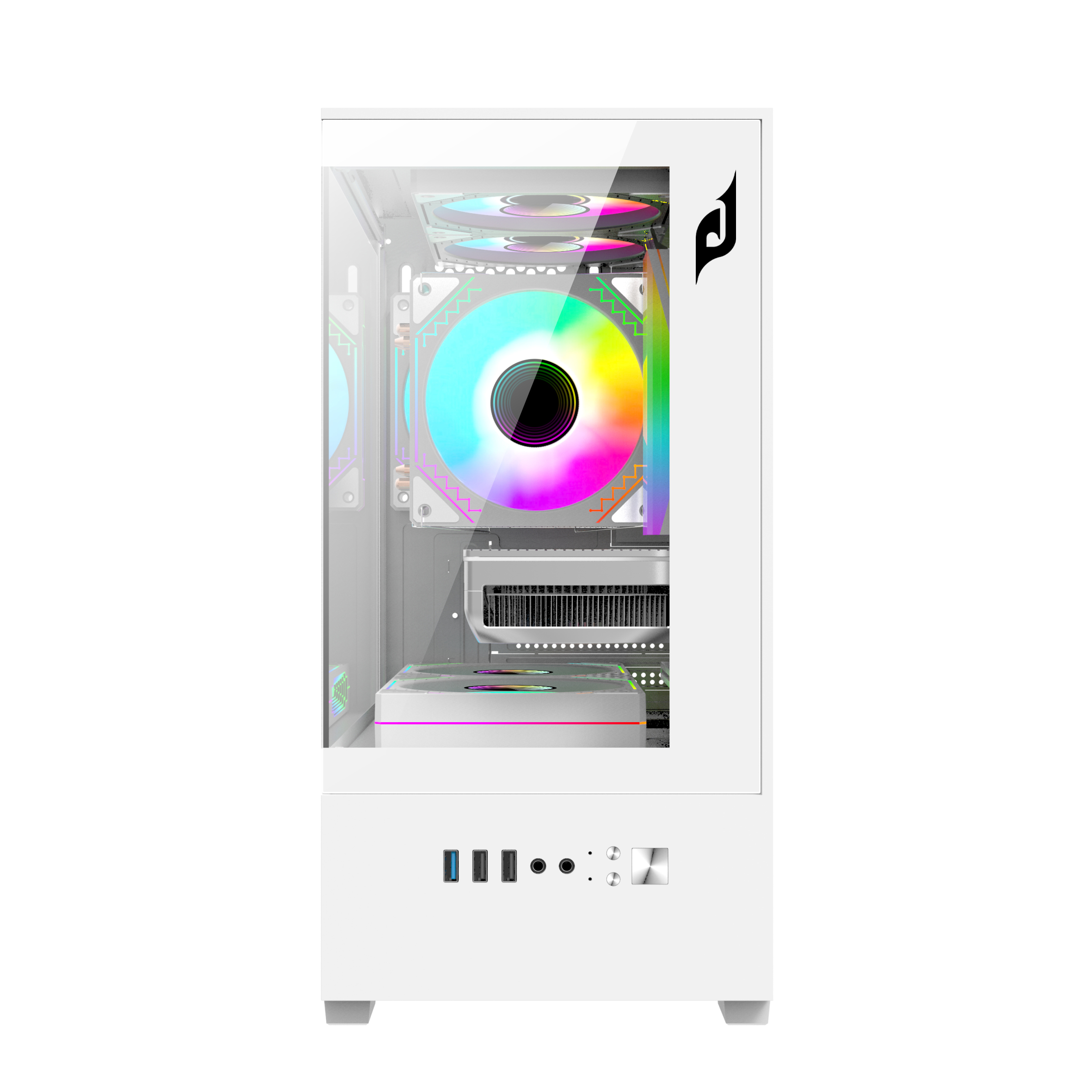 Vỏ Case máy tính EDRA ECS1303 - Trắng