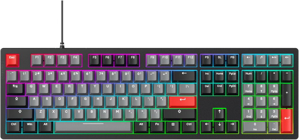 Bàn phím cơ DareU EK108 RT Rapid Trigger