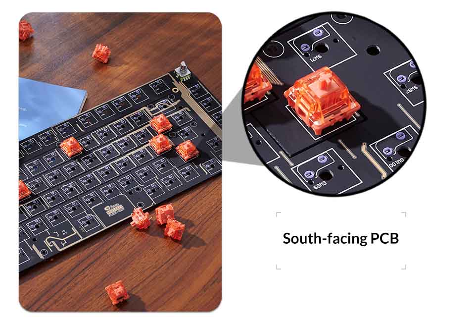 Mạch Bàn Phím MOD007 Flex-cut PCBA