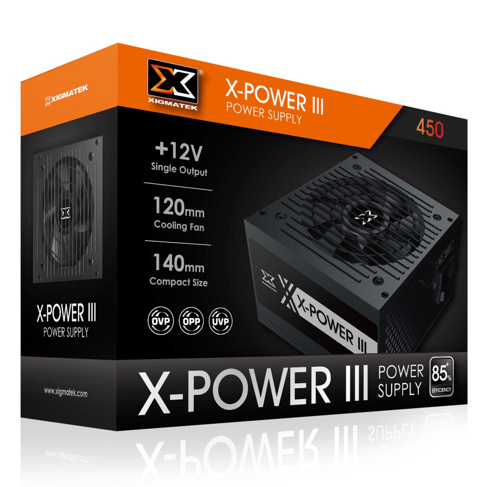 Nguồn XIGMATEK X-POWER III X-350 / X-450 / X-500 / X-550 / X-650