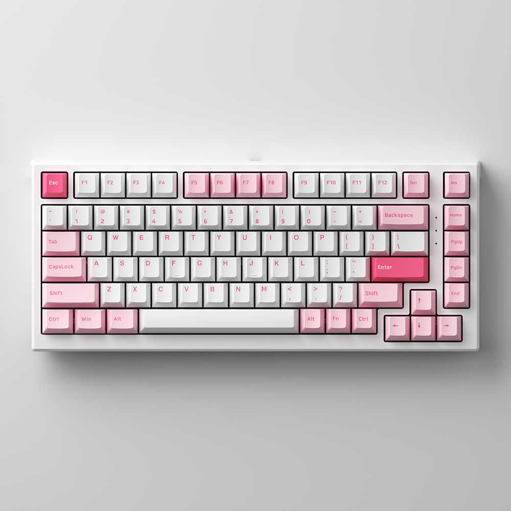 Bàn phím cơ MonsGeek MG75 Prunus Lannesiana (White LED / AKKO sw v3)