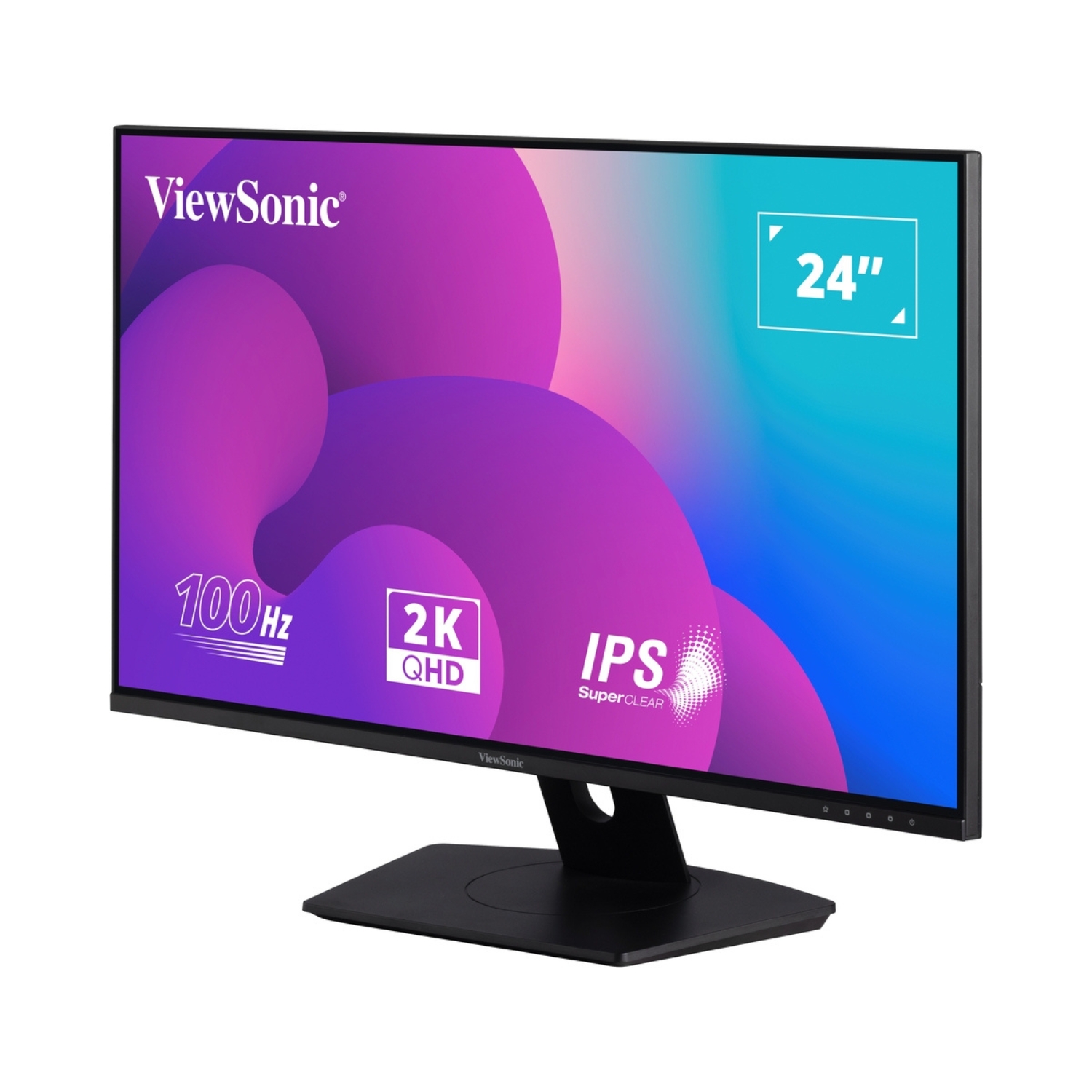 Màn Hình ViewSonic VX2480-2K-SHD-2 24'', QHD - Tấm nền IPS, 100Hz, 5ms (Hàng Chính Hãng)