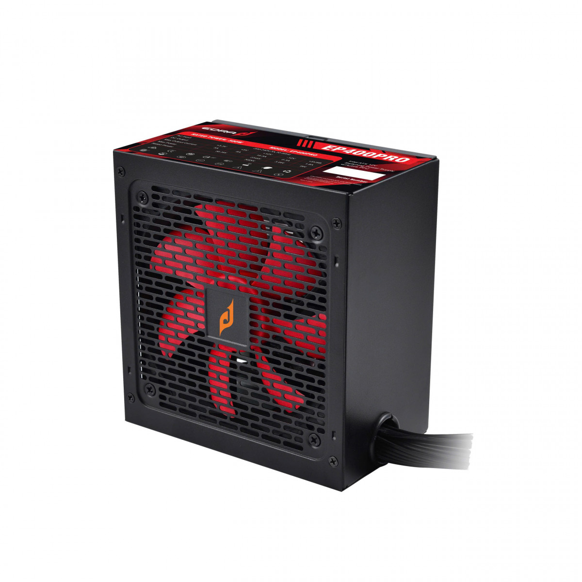 NGUỒN EDRA EP400PRO (FAN 12cm, cable dẹt)
