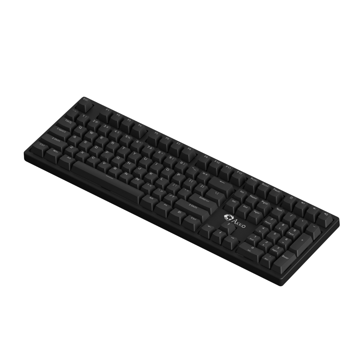 Bàn phím cơ AKKO 3108 SR Black Shine-Through (ABS Double-Shot / Rainbow LED / OEM Profile)