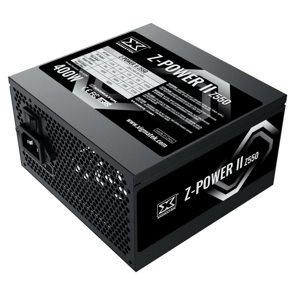 Nguồn máy tính XIGMATEK Z-POWER II Z650 / Z550