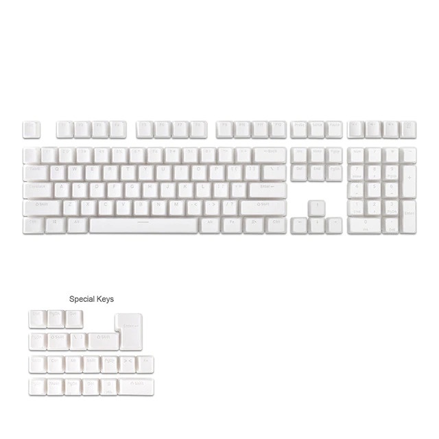 Keycap pudding PBT 129 phím xuyên led