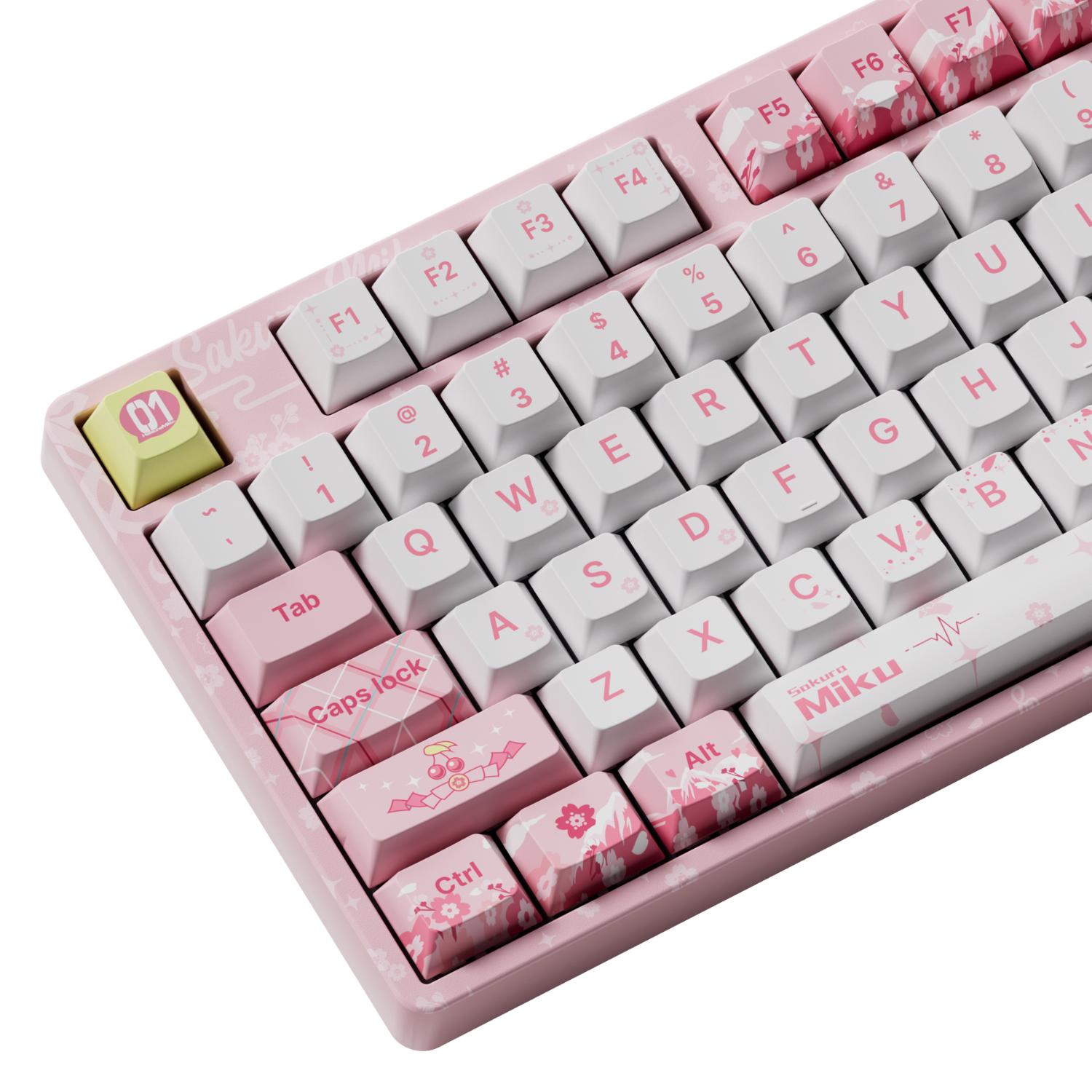 Bàn phím cơ AKKO 5108B Plus Sakura Miku (RGB / Hotswap / V3 Piano Pro sw)