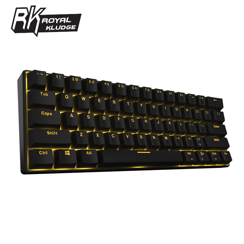 Bàn Phím Royal Kludge RK61 RGB kết nối 3 chế độ (Bluetooth - 2.4G - Dây type C)