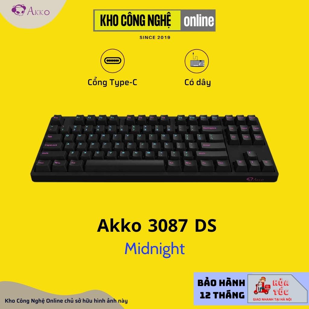 Bàn phím cơ AKKO 3087 DS Midnight (Cherry Switch)