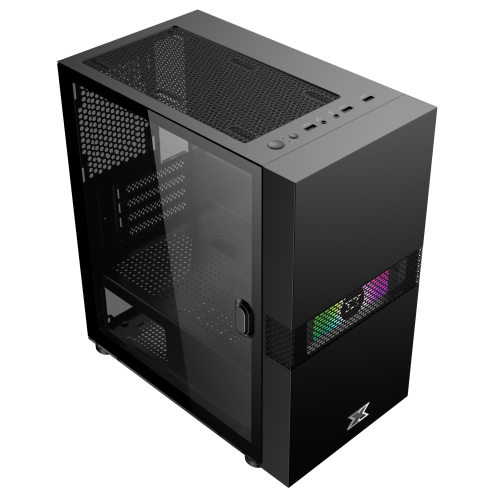 Vỏ Case XIGMATEK FADIL 1F (EN47970) - M-ATX, 1 SIDE TEMPERED GLASS, 1 FAN X20F (Hàng Chính Hãng)