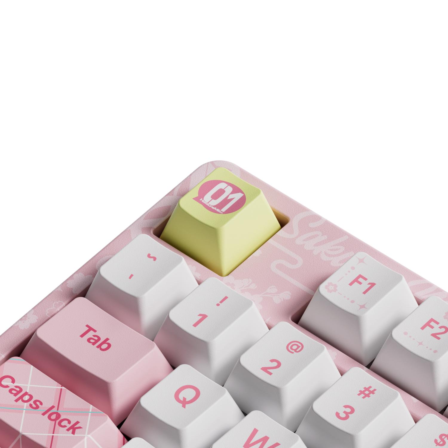 Bàn phím cơ AKKO 5108B Plus Sakura Miku (RGB / Hotswap / V3 Piano Pro sw)