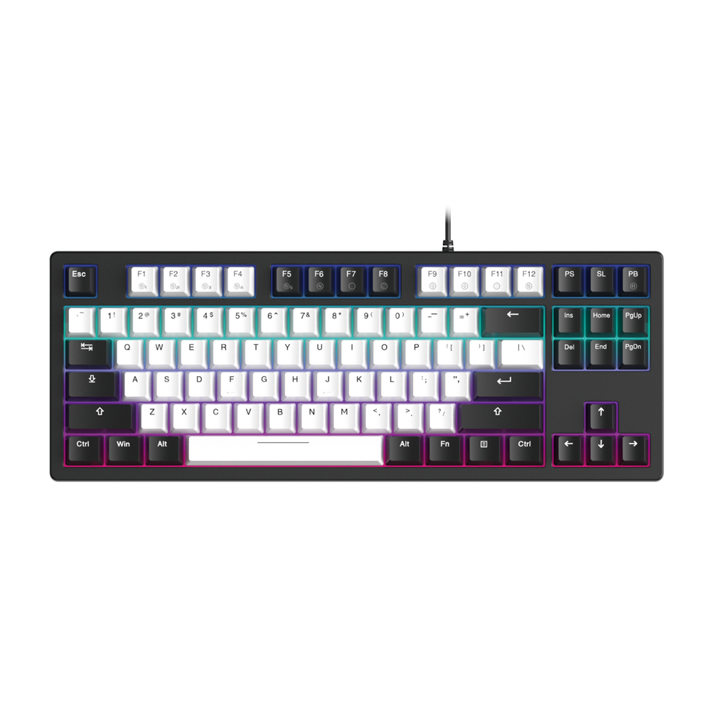 Bàn Phím Cơ Gaming Dareu EK87v2 PBT - Hàng Chính Hãng