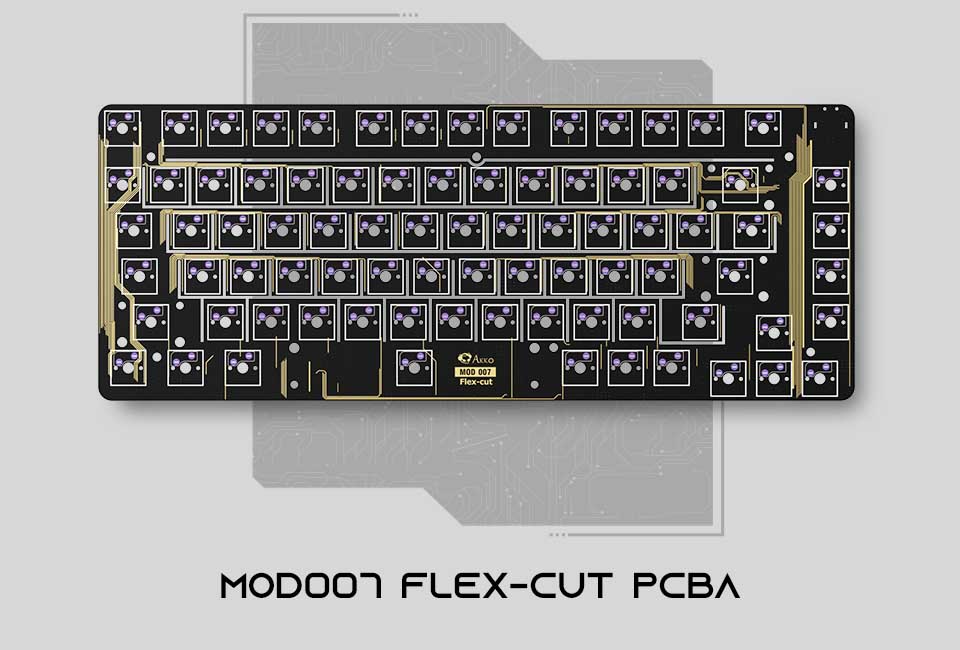 Mạch Bàn Phím MOD007 Flex-cut PCBA