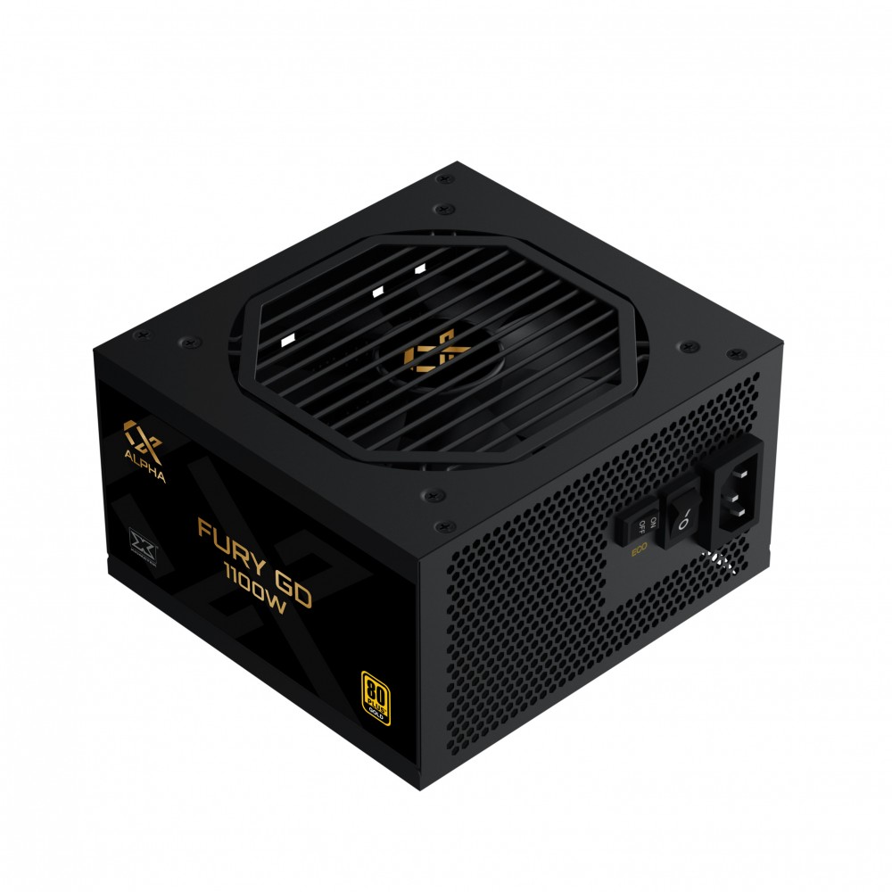 Nguồn máy tính XIGMATEK FURY GD 1100W / 850W - 80PLUS GOLD, PCI-E Gen 5.0, ATX 3.0, 100% CÁP DẸT ĐEN