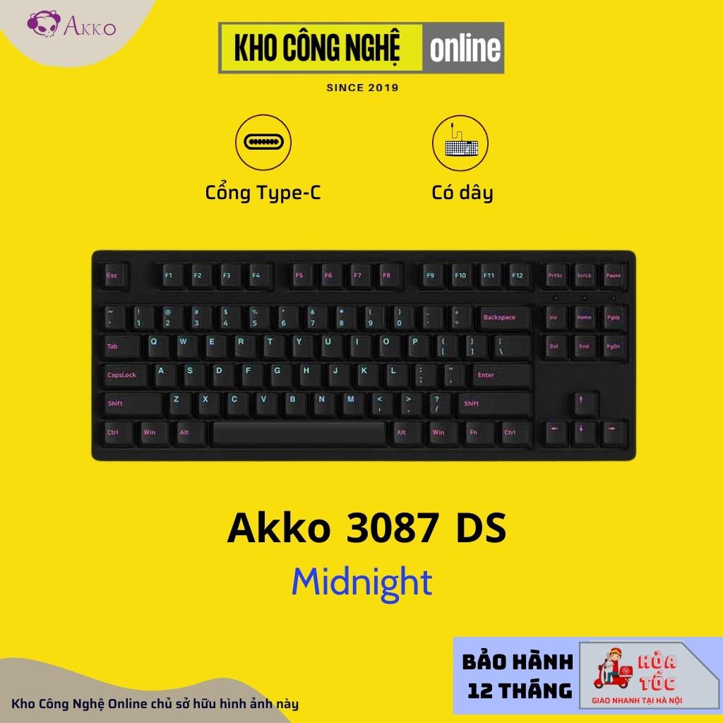 Bàn phím cơ AKKO 3087 DS Midnight (Cherry Switch)