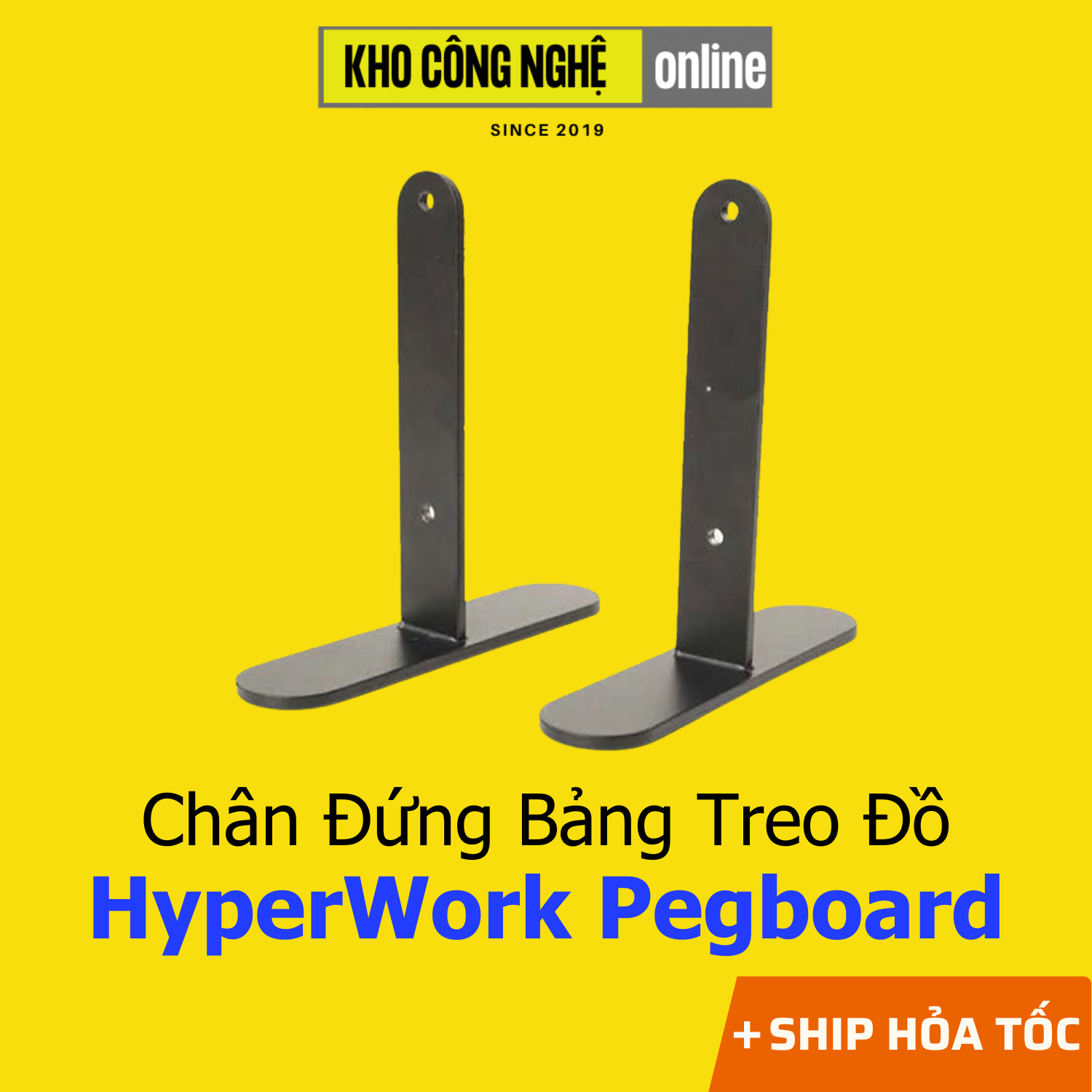 Chân đứng dành cho bảng treo đồ HyperWork Pegboard