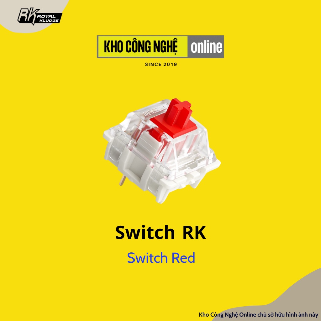Công tắc bàn phím Switch RK dùng cho bàn phím cơ - Gói 10 switch