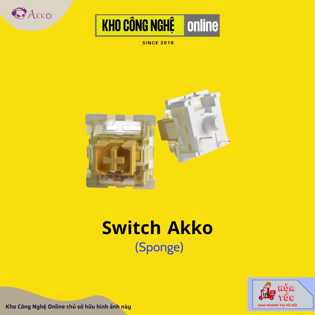 [Chính hãng] Switch lẻ thay nóng cho bàn phím cơ AKKO CS switch| Jelly switch & TTC switch - Hàng mới 100%