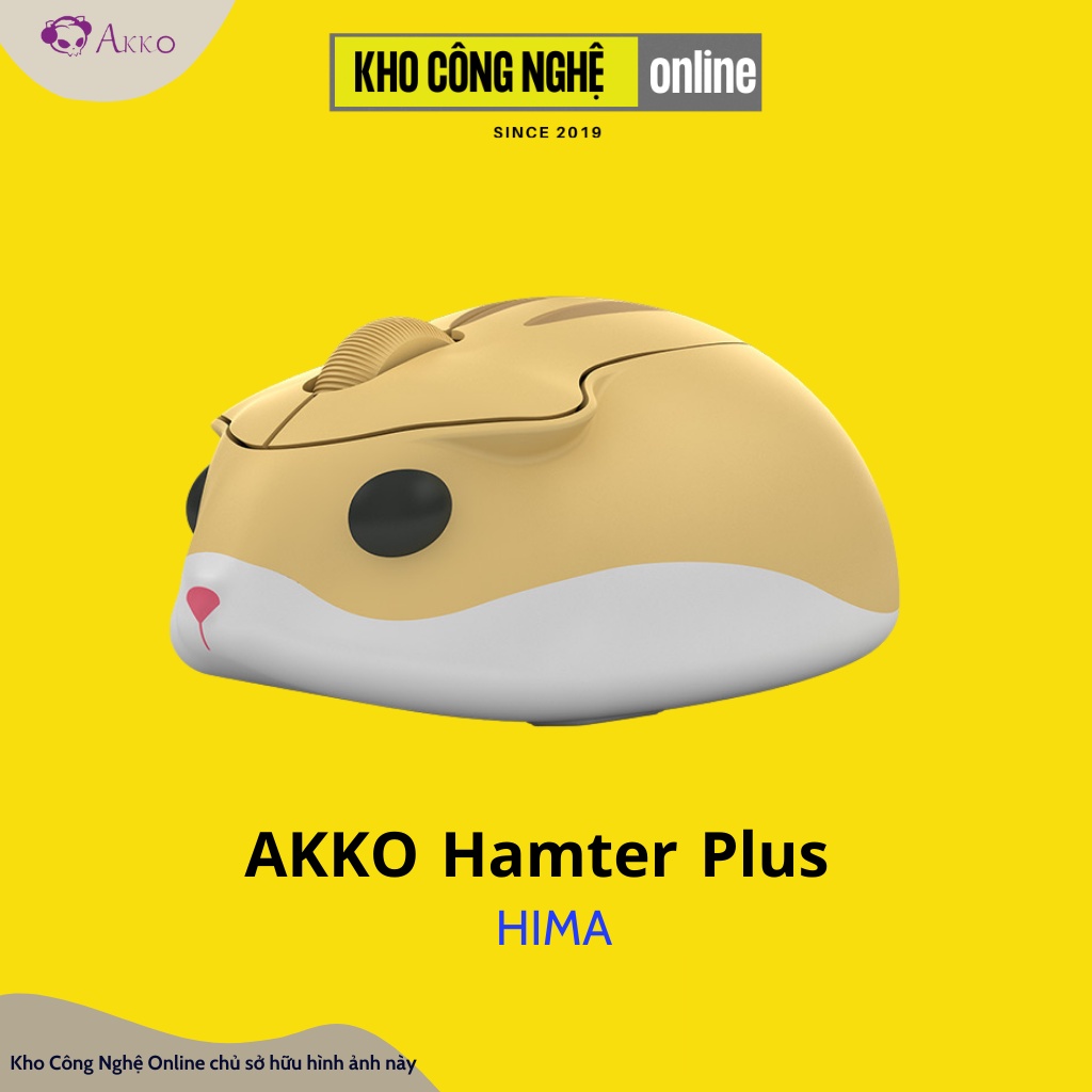 Chuột không dây AKKO Hamster Plus