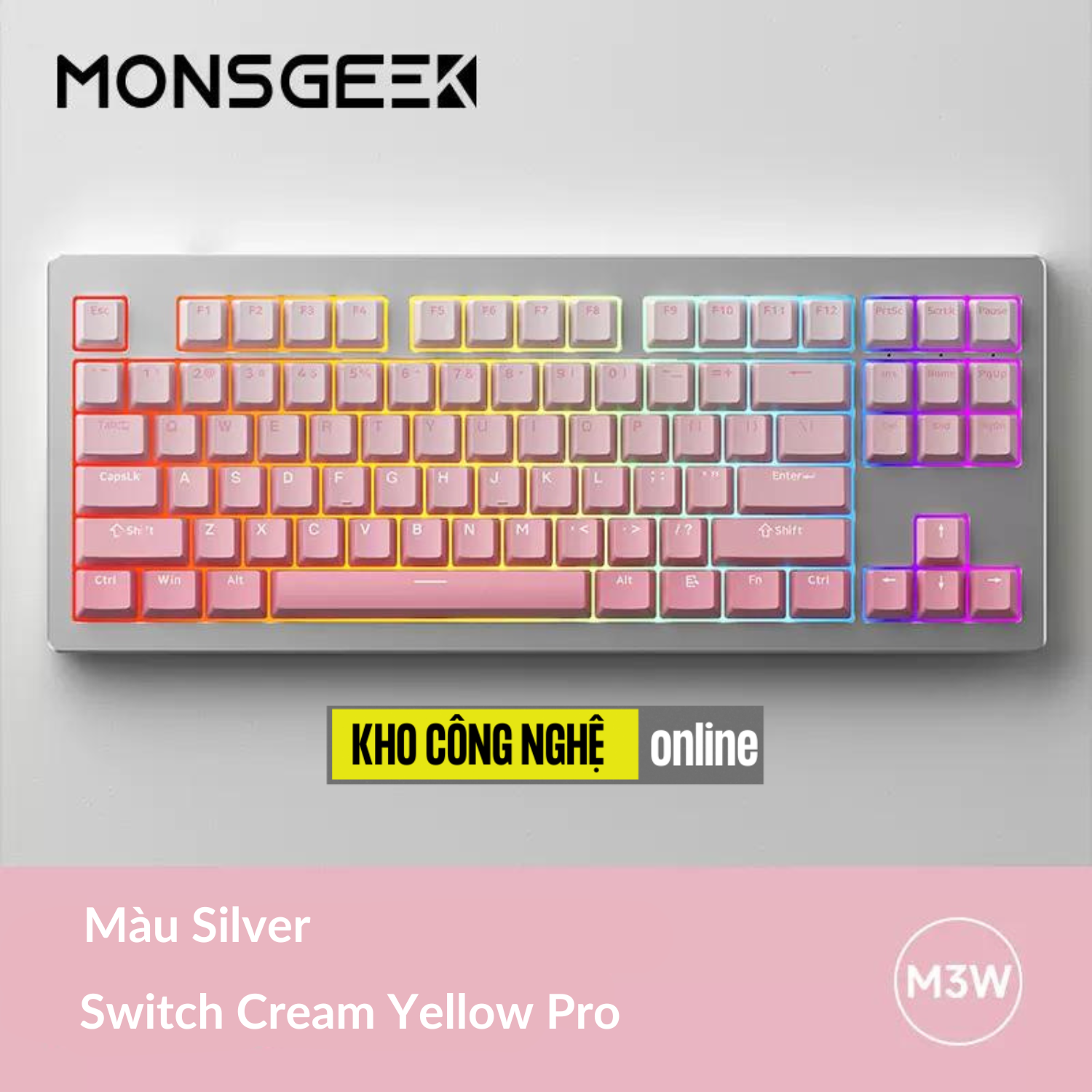 Bàn Phím Cơ Monsgeek M3W
