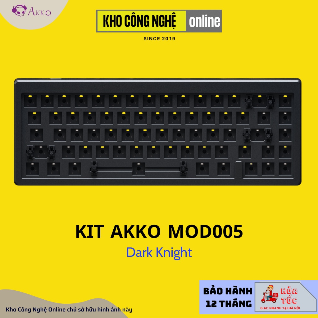 Kit bàn phím cơ AKKO Designer Studio MOD005 (Hotswap 5 pin / RGB / Foam tiêu âm / Gasket Mount) - Hàng chính hãng