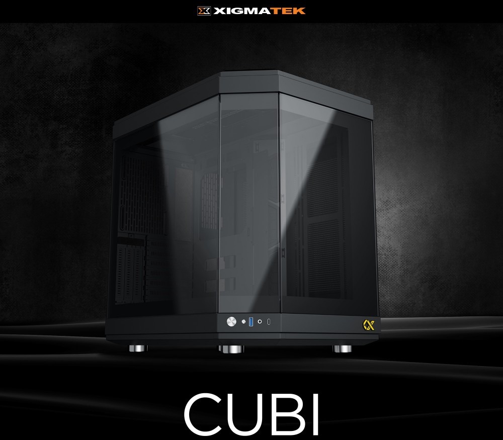 Vỏ case máy tính XIGMATEK ALPHA - CUBI ARTIC (EN41976) - PREMIUM GAMING ATX