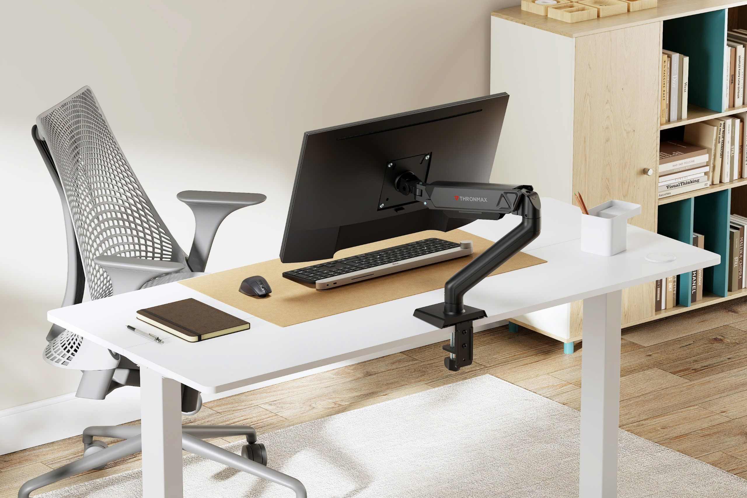 Giá treo / Arm màn hình Thronmax MS25 (Hàng Chính Hãng)