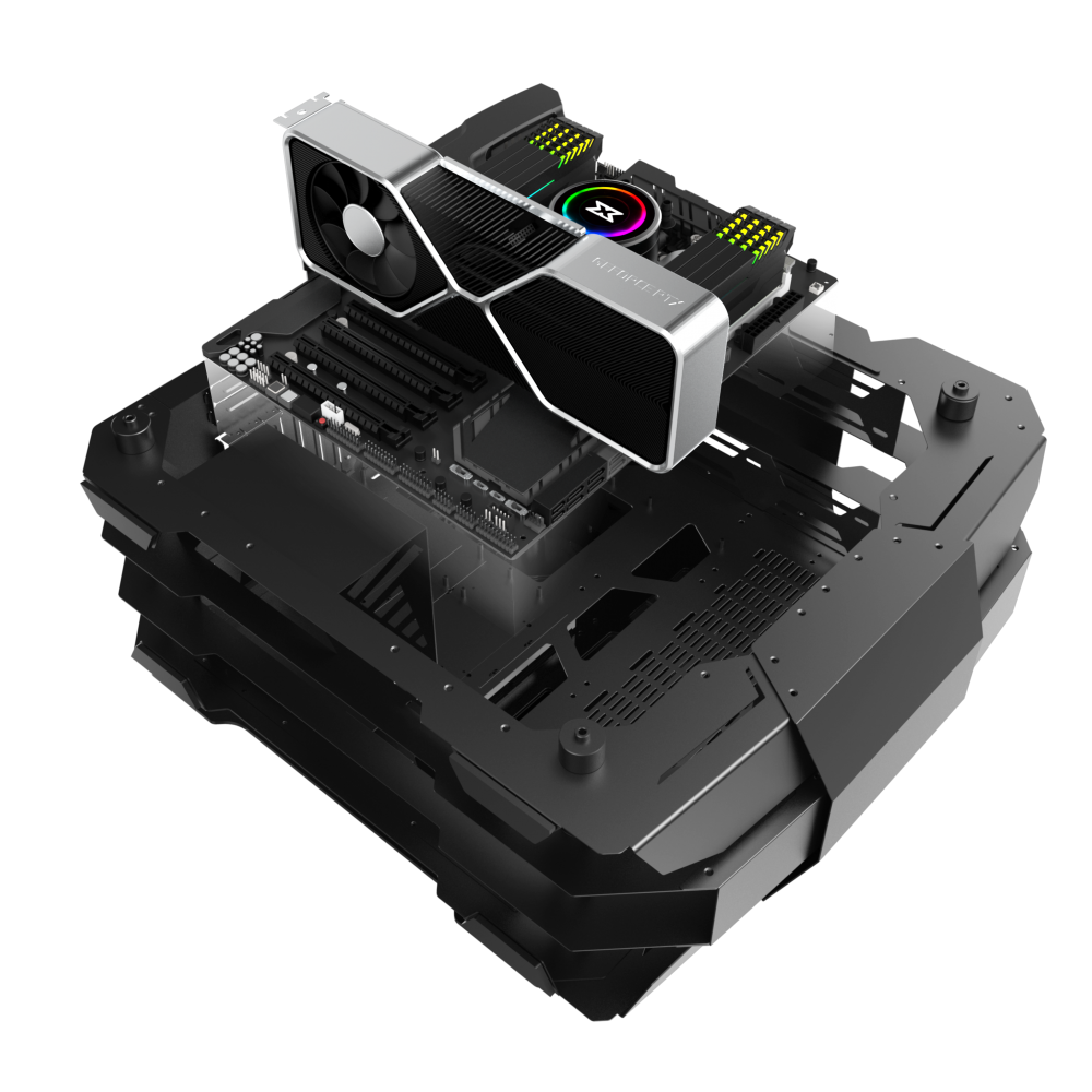 Vỏ Case Máy Tính XIGMATEK X7 BLACK (EN46218)