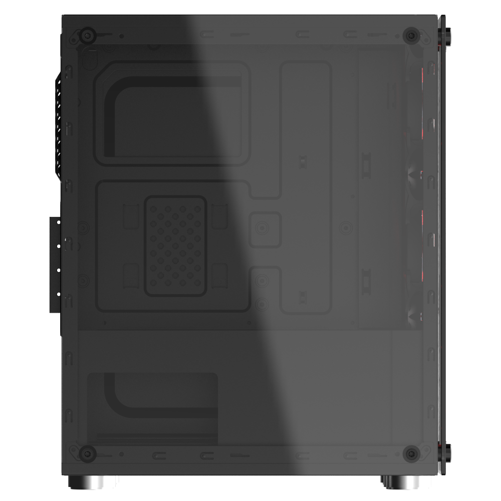 Vỏ Case máy tính XIGMATEK NYX 3F (EN43057) - M-ATX, 2 SIDE TEMPERED GLASS, KÈM 03 FAN XIGMATEK X20F