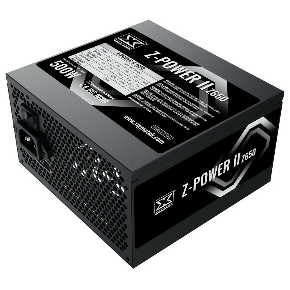 Nguồn máy tính XIGMATEK Z-POWER II Z650 / Z550