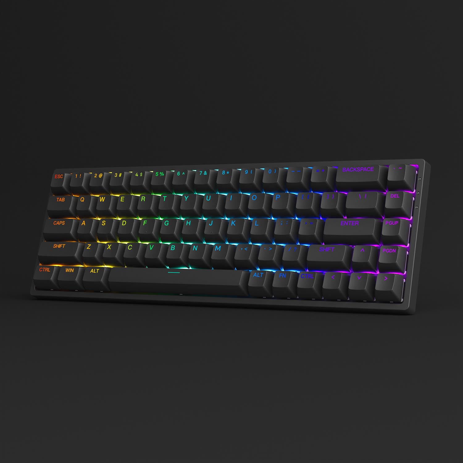 Bàn Phím Cơ AKKO 3068 v2 RGB (Foam tiêu âm / Hotswap / AKKO CS Jelly switch)