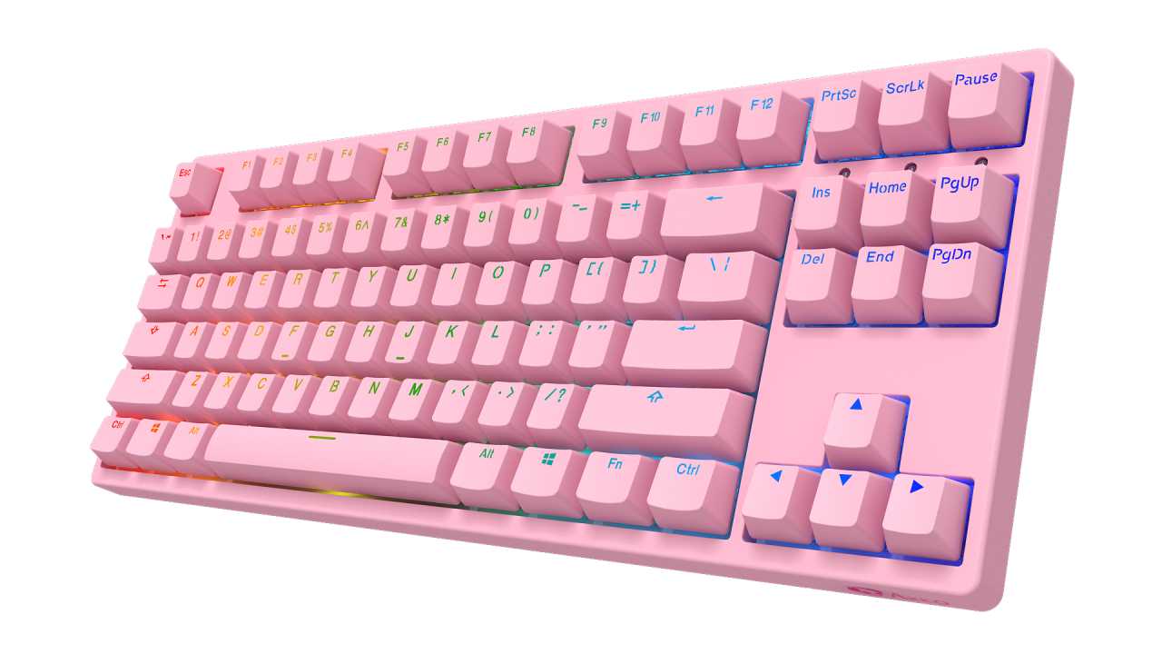 Bàn phím cơ AKKO 3087S RGB – Pink