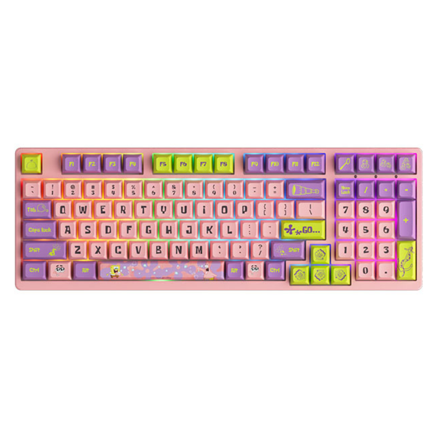 Bàn phím AKKO 3098S Patrick (RGB / PBT Dye-subbed / JDA profile / AKKO CS switch)