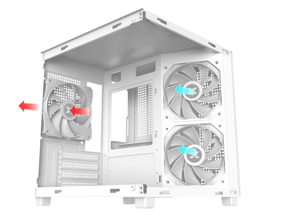 Vỏ case Xigmatek Aqua M Nano II Arctic