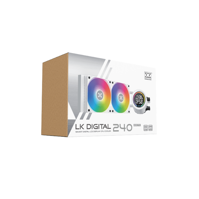 TẢN NHIỆT NƯỚC AIO XIGMATEK LK 240 Digital ARCTIC