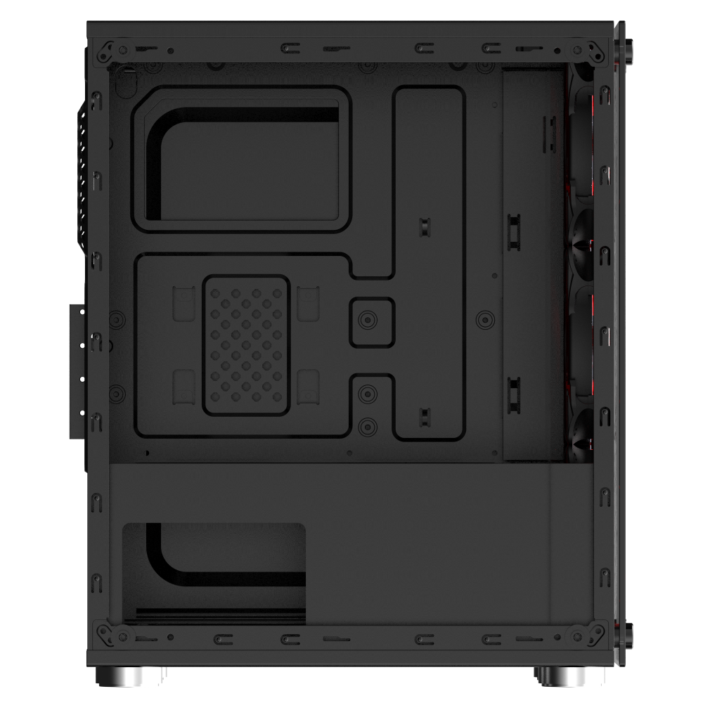 Vỏ Case máy tính XIGMATEK NYX 3F (EN43057) - M-ATX, 2 SIDE TEMPERED GLASS, KÈM 03 FAN XIGMATEK X20F