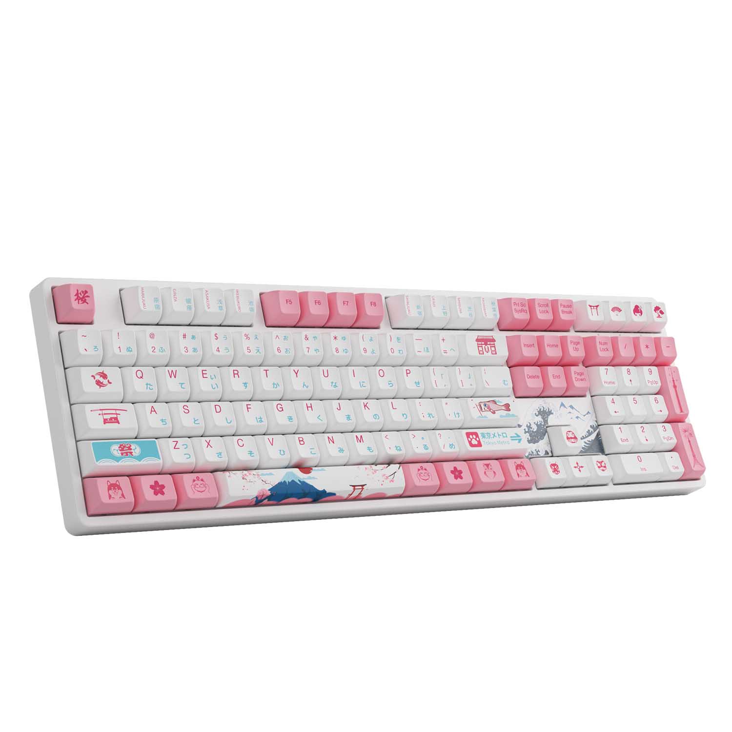 Bàn phím cơ AKKO 5108 World Tour Tokyo R2 SP (Hotswap / Foam tiêu âm / AKKO CS Switch)